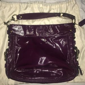 Patent Leather Coach Handbag